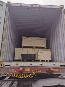 Villa elevator loading and delivery