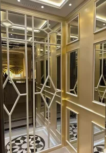Villa elevator car decoration