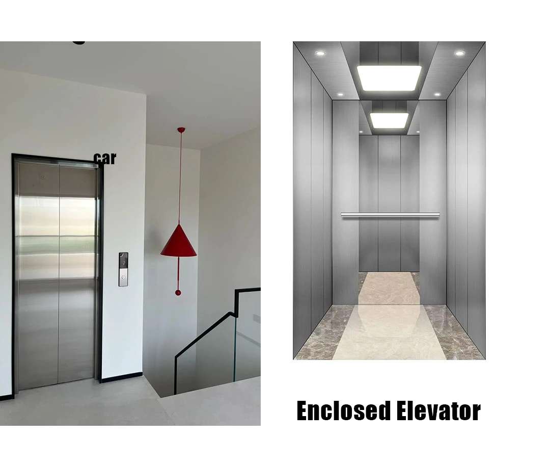 Enclosed Elevator