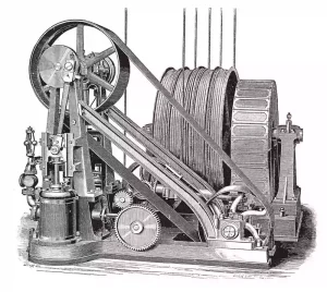 Steam-Powered Elevator Engines