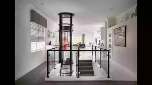 Round Glass Elevator Residential