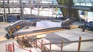 Escalator installation site