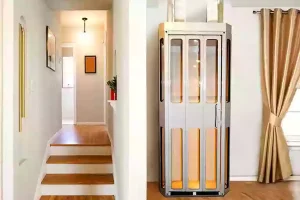Platform home elevator lift