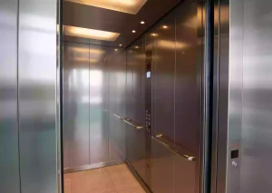 Service elevator car