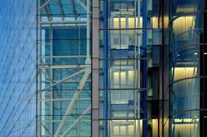 Elevator systems in high-rise buildings