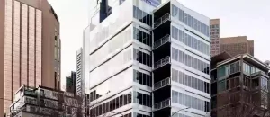 Examples of elevator installations in multiple construction projects