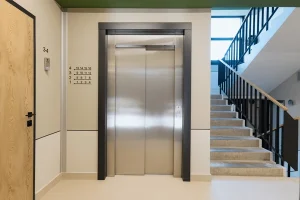 Apartment elevator hall
