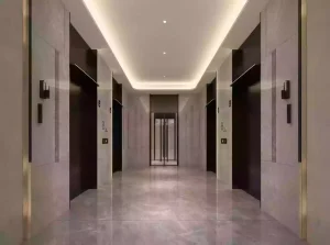 Apartment elevator hall