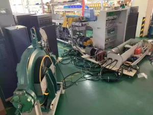 Elevator control cabinet pre-delivery test