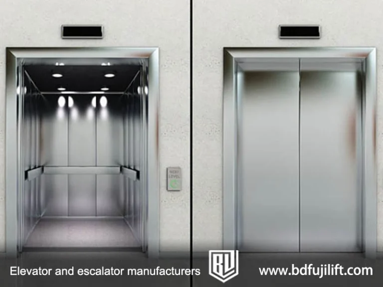 Stainless steel elevator car