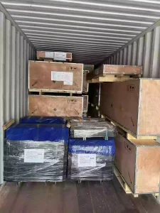 After testing, packing and shipment