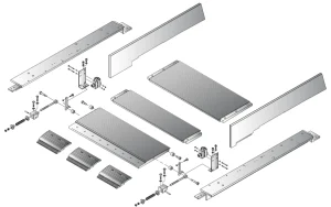 Escalator Cover Plate Assembly