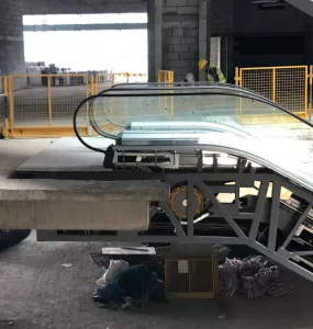 Escalator Handrail Device
