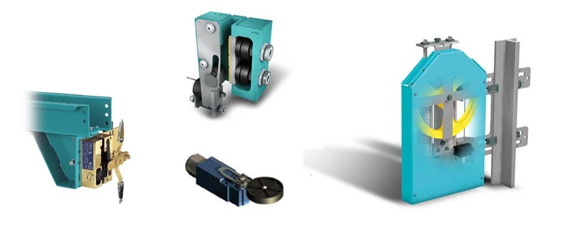 Elevator safety devices: overspeed governor and safety gear